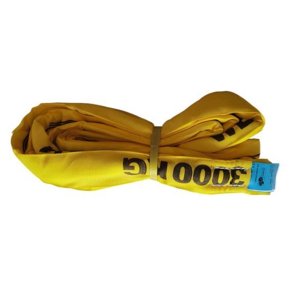 Double Layer RSD Polyester Webbing Lifting Sling Belt for Construction