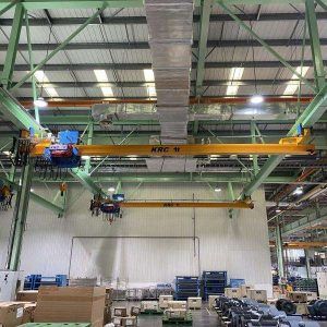 Single-beam Suspension hanging Overhead Crane Light Weight Overhead Travelling Crane 1